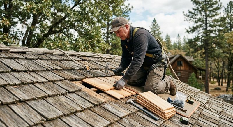 Extending The Life Of Wood Shake Roofs