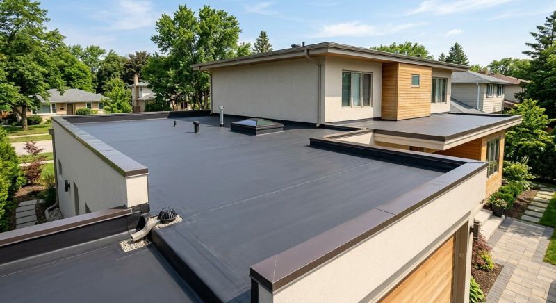 Flat Roof Replacement Options
