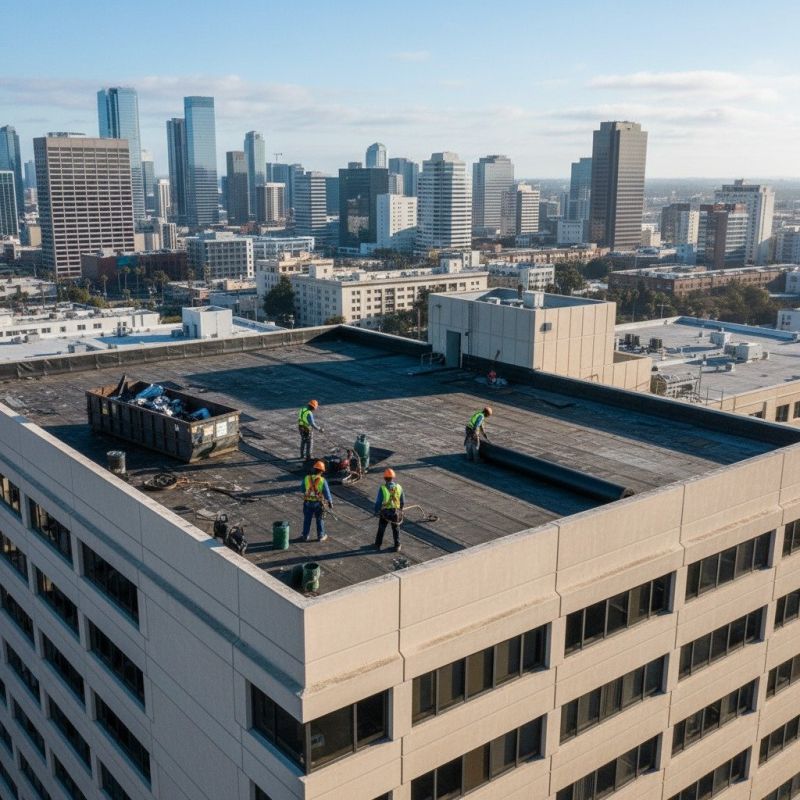 Flat Roof Replacement Options