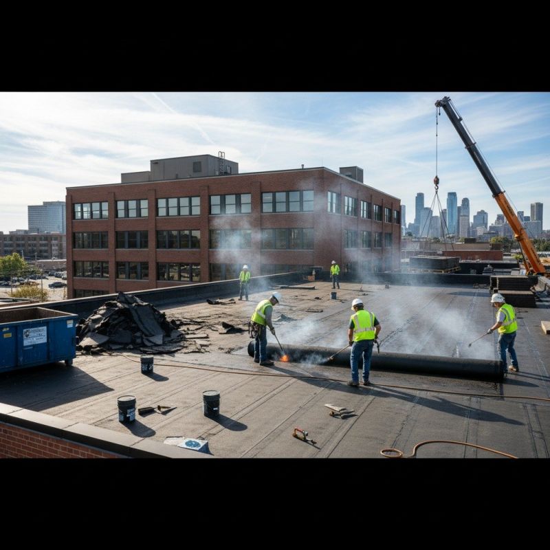 Professional Flat Roof Replacement In Oswego
