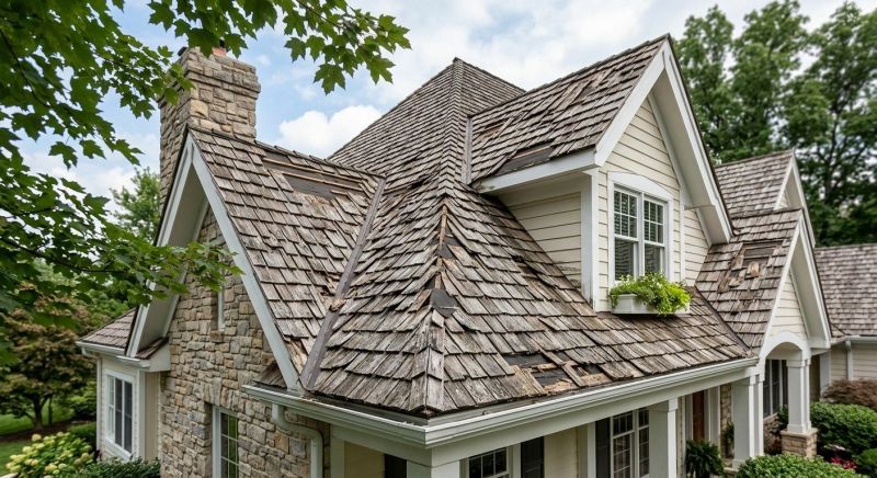 Wood Shake Roof Repair