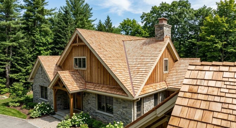 Wood Shake Roof Replacement